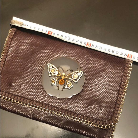 Lynn Rosencrantz vegan clutch with gemstones - Picture 7 of 8